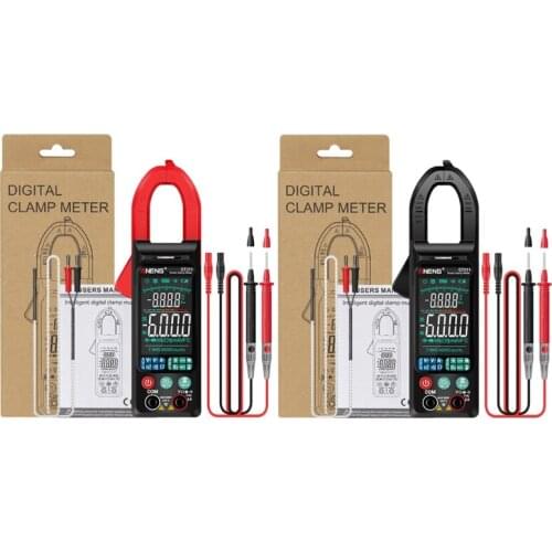 72XD Digital Clamp Meter with Backlit & ON-Off Beep Measures Diode Her-tz Live Wire