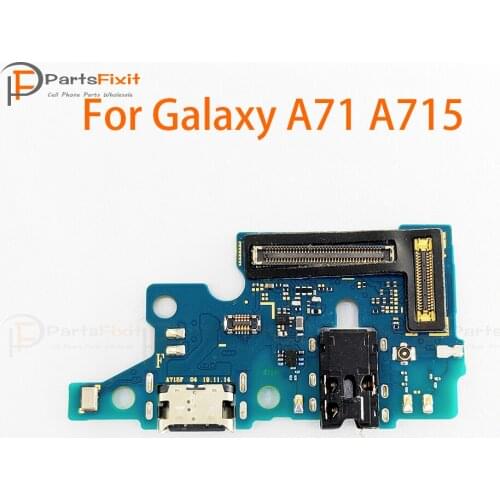 Charging Port Board Flex For Samsung Galaxy A71 A715 Dock Connector Micro Board USB Charging Flex Charger Port Flex Cable