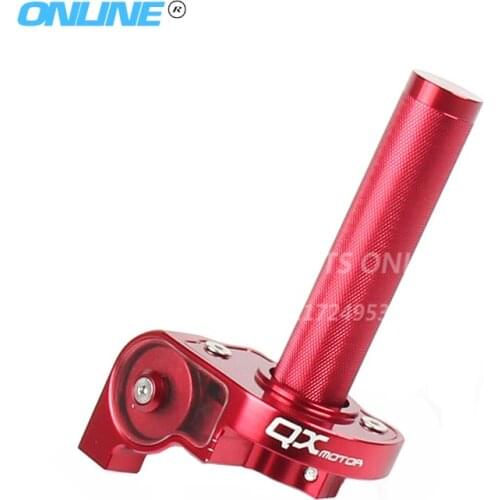 Dirt Pit Bike Motocross CNC Aluminum Alloy Fast throttle Grip 22mm Quick Twister Motorcycle Modified Spare Parts Free shipping