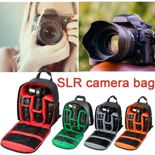 SLR Camera Kit Waterproof Multi-functional Digital DSLR Camera Video Bag Small DSLR Nikon Canon Camera Backpack For Photographer