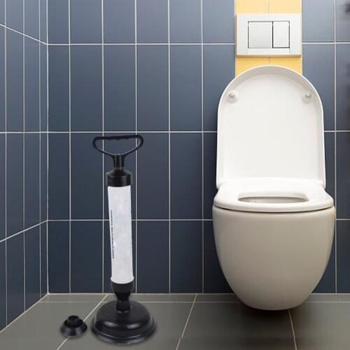 Pipe Plunger Drain Clog Remover Multi-Function High Pressure Plunger Opener Pump For Toilets Bathroom Shower Sink Floor Drain