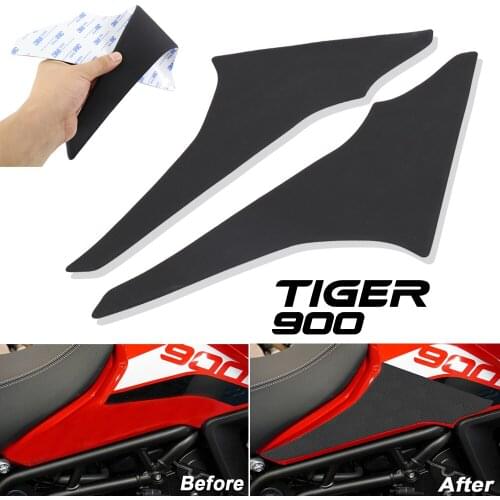For Tiger 900 Tank Knee Pads Set Motorcycle Grip Anti Slip Fuel Tank Protection Stickers Kit Tiger900