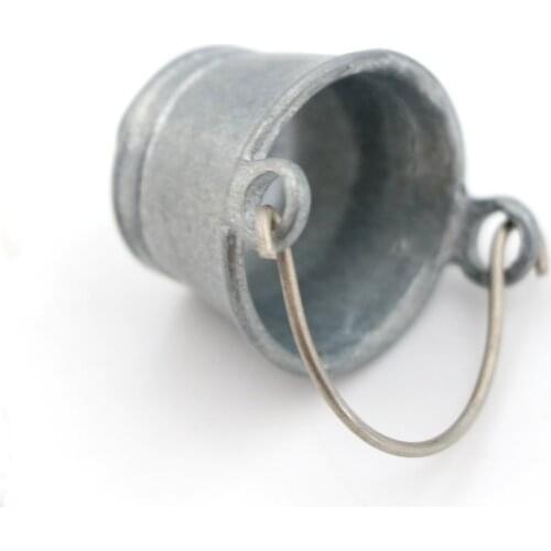 New Water Bucket 1:12 Fairy Home Kitchen Pretnd Play Game Dollhouse Miniature Bucket Classic Pretend Play Furniture Toys Gifts