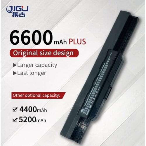 JIGU New Laptop Battery For Asus A43TA K43T X43B A53 K43U X43BY A53B K53 X43E A53E K53BY X43S A53S K53E X43SA A53SC K53S X43SJ