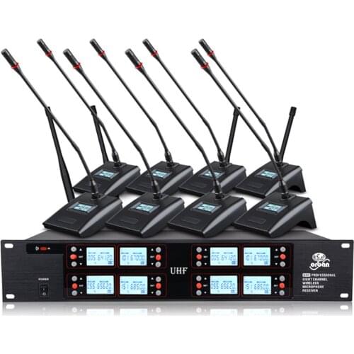 Professional wireless microphone conference condenser microphone for large and small conference room microphones