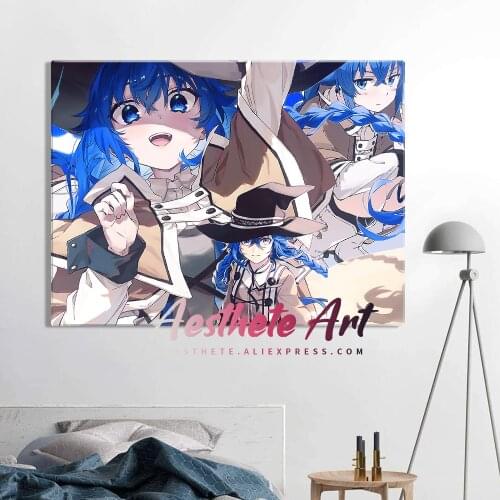 Roxy Migurdia Mushoku Tensei Anime Home Decor Canvas Painting Wall Pictures Living Room Decoration Art Posters Prints