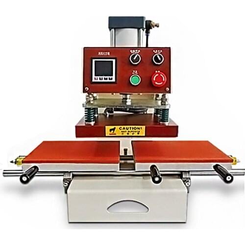 Sliding Heat Press Machine 23x30 Pneumatic Press Heat Transfer Machine Clothing Hot Stamping Machine 220V HQS-3023