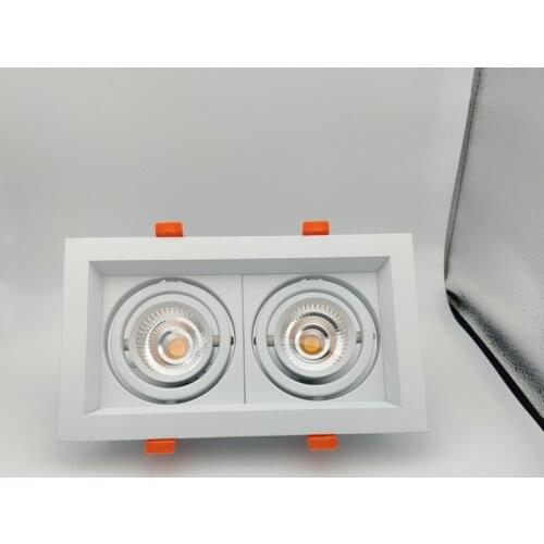 Super Bright Recessed Square LED Dimmable Downlight COB 10W12W20W24W30W36W LED Spot Light LED decoration Ceiling Lamp AC110-230V