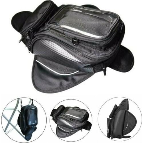 Universal Motorcycle Magnetic Tank Bag with GPS Phone Pouch Motorbike Oil Fuel Tank Bag Waterproof Portable For BIKE MOTORCYCLE