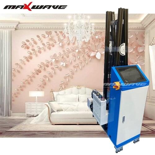 High definition art wall vertical mural 3d wall printer direct to wall printing machine with Dx10