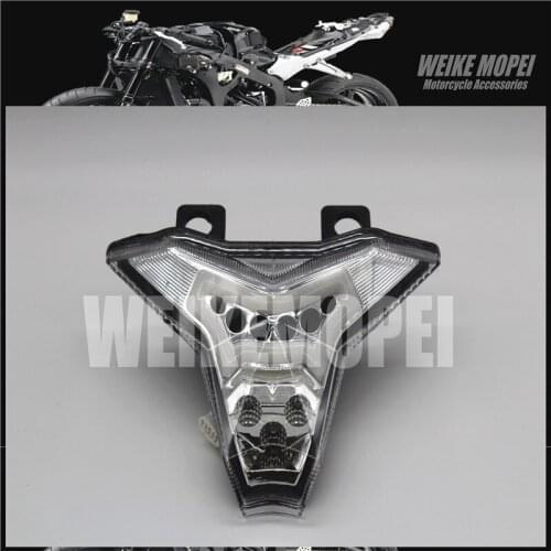 Clear Rear tail light LED Rear Brake Turn Signal Tail Light Taillights Fit For Kawasaki Ninja Z1000 ZX-10R NINJA400 Z400