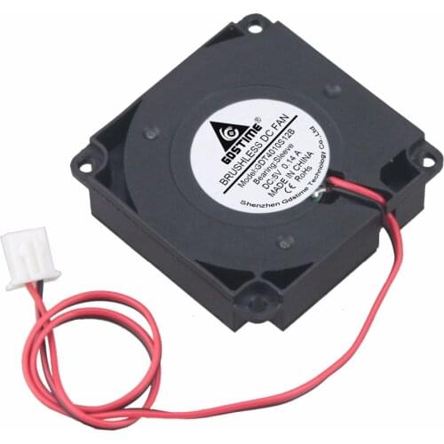 1 piece Gdstime 4cm Blower Turbo Fan DC 5V 40mm x 10mm Cooling Fan 4010s 3D Printer Exhaust Cooler Micro Radiator 40*40*10mm
