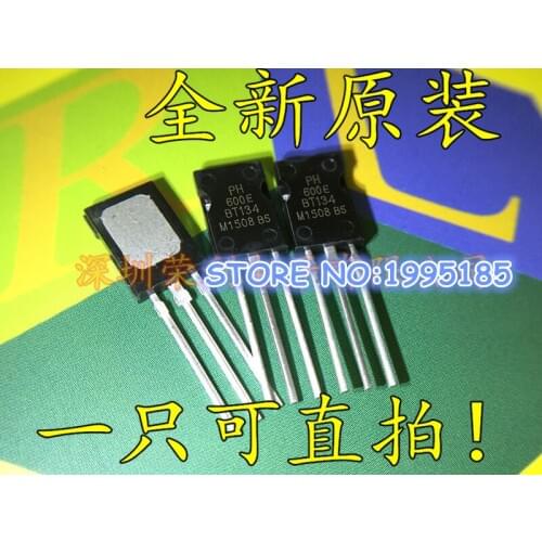 100pcs/lot BT134-600 BT134-600E BT134 Thyristor TRIAC 600 V 4A TO-126