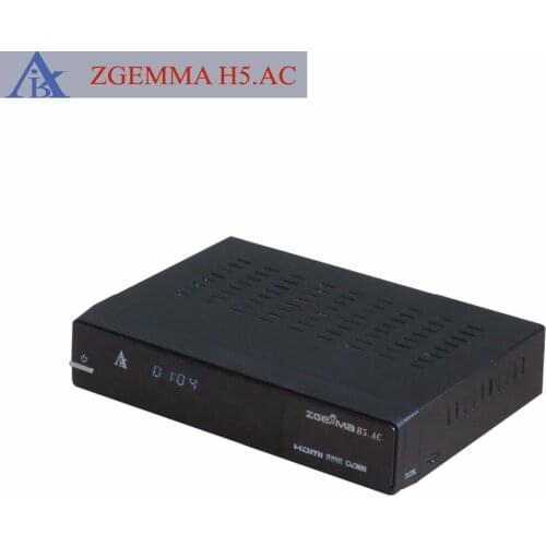 2 pcs/lot New Enigma2 Linux DVB S2 + ATSC with H.265 KODI Zgemma H5.AC