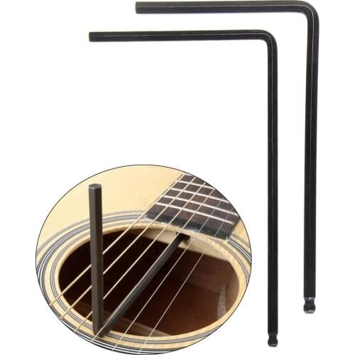 4mm 5mm Ball End Guitar Truss Rod Tool Hexagon Allen Wrench Key For Martin Acoustic Guitar Bass Electric Guitar Adjustment