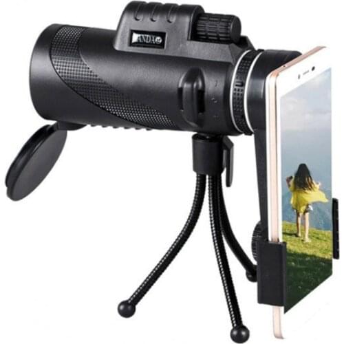 40X60 Wide Angle Optical Monocular Telescope Zoom Field Glasses Telescope Military HD Professional Hunting