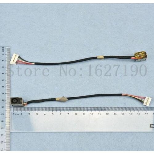 5pcs/lot NEW PJ259 DC Jack Cable for HP DV7-3000 series DV7-3125ef DV6-2090EO(short cable) Laptop Socket Power Replacement