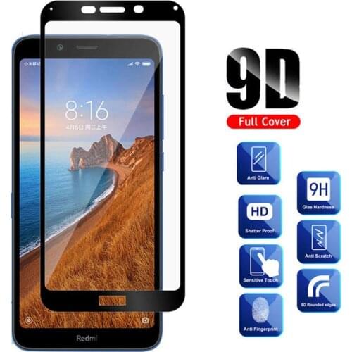 9D Full Glue Tempered Glass For Xiaomi Redmi 7A 7 A Screen Protector Film Protective Glass On The for Xiaomi Xaomi Redmi 7A