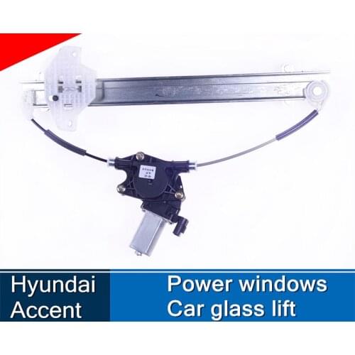 Accent Power windows Car glass lift motor,Up / close window,Window closing machine motor bracket (2006/ 2007/ 2008/ 2009/ 2011)