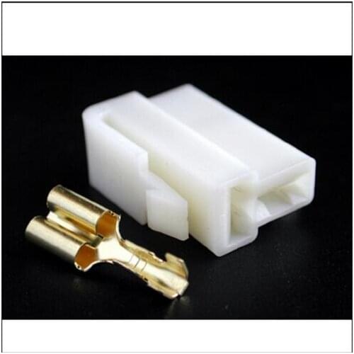 Freeshipping DJ7022-6.3-21 connector female cable connector male terminal Terminals 2-pin connector Plugs sockets seal Fuse box