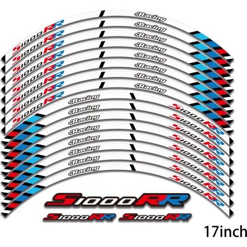 FOR BMW S1000RR HP4 Motorcycle Parts Contour Wheel Decoration Decal Sticker