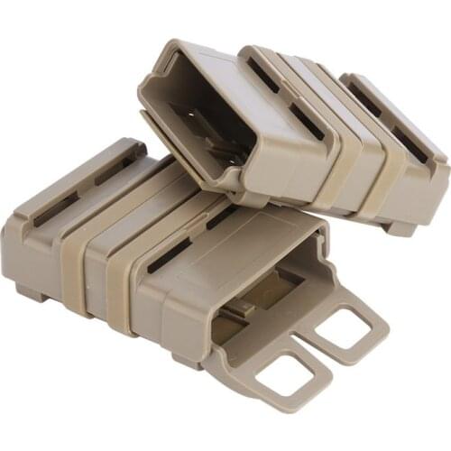 FMA Airsoft Rifle 5.56 Mag M4 Magazine Fast Attach Tactical Pouch Molle System Hard Shell Cartridge for Hunting