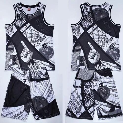 2020 New Men Women Basketball Jerseys Sets Uniforms kits Breathable Sports Suit Clothes Youth basketball jerseys Men Sportswear