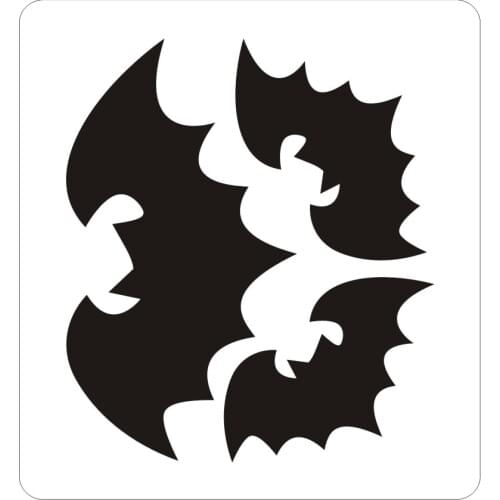 Halloween BATS scrapbooking die wooden steel rule 15.8mm thick for paper and felt cutting TYS095