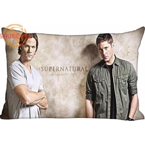 Hot Nice Supernatural Rectangle Pillowcase zipper Wedding Custom Pillow Case For Bedroom A3.27#147