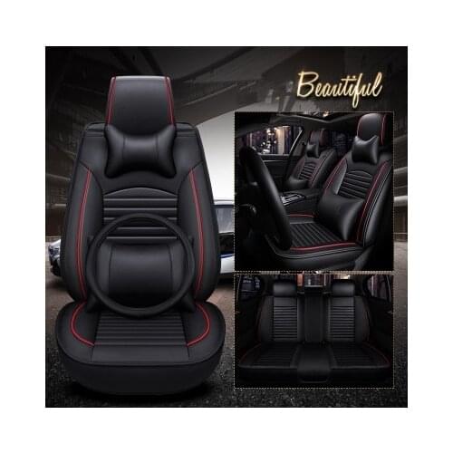 Best quality! Full set car seat covers for Nissan X-trail T32 5 seats 2019-2014 comfortable durable seat covers for Xtrail 2018