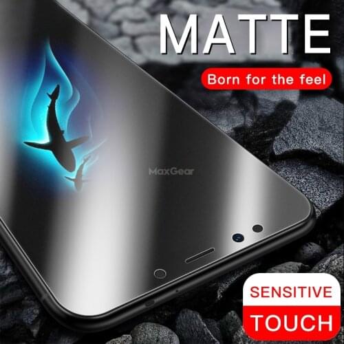 Anti-fingerprint Matte Tempered glass for Xiaomi Redmi Note 5 6 7 Pro 5 Plus 5A 6A Full Cover Screen Protector Frosted Film