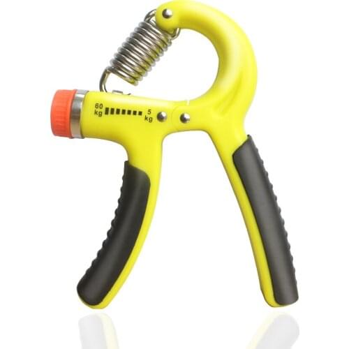 2019 new 5-60Kg Gym Fitness Hand Grip Men Adjustable Finger Heavy Exerciser Strength for Muscle Recovery Hand Gripper Trainer