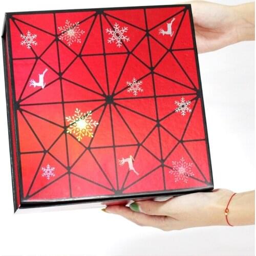 Wholesale Luxury Custom Logo Foldable Dress Gift Packaging Box Christmas Cosmetic Gift Box for Clothes