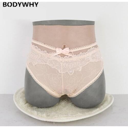 Crossdresser Silicone Fake Vagina Pants Drag Queen Artificial Latex Underwear Transgender False Pussy Shemale Cosplay Shapewear