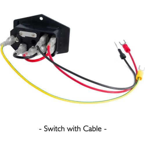 SIMAX3D Power Rocker Switch IEC 3 Pin 320 C14 Inlet Power Sockets Switch Connector Plug 10A 250V AC 3D Printer Power Switch