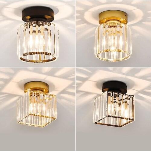 Corridor lights, corridor lights, crystal lights, door-to-door garden lights, Nordic minimalist corridor lights, led post-modern