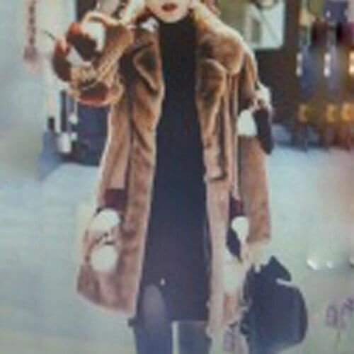 LVCHI Colorful Fox Turn-down Snake Pattern Genuine Leather Mink Overcoat 2019 Real Fur Warm Thin Bodycon Women Mink Fur Coats