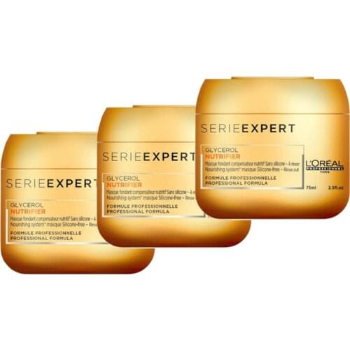 Loreal Nutrifier Hair Mask 75 ml 3 Pieces