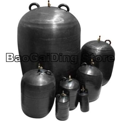 50mm to 200mm Class A & Class B Leak Plugging Airbag Sewage Pipe Rubber Plugging Device, Closed Water Test Airbag Inflatable