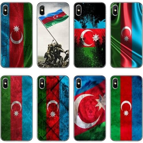Azerbaijan flag Accessories Phone Case For Huawei P20 P30 P40 Pro P10 P9 Lite Y5 Y6 Y7 Y9 P Smart Plus 2018 2019