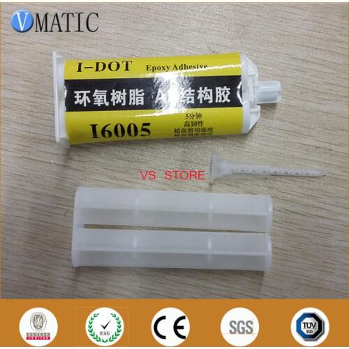 Free Shipping 2019 Bonding Application Cartridge Set Package Epoxy Ab Glue With Adhesion To Many Materials / Push Rod