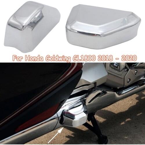 For HONDA Goldwing GL1800 2018 2019 2020 Motorcycle Chrome Saddlebag Guard Covers
