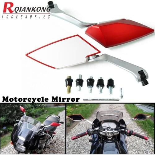 For Yamaha Xenter 125 D'elight 115 X-City 125 EC-03 Unviersal ATV Cafe Racer Motorbike Rearview Mirror motocross mirrors 10mm8mm