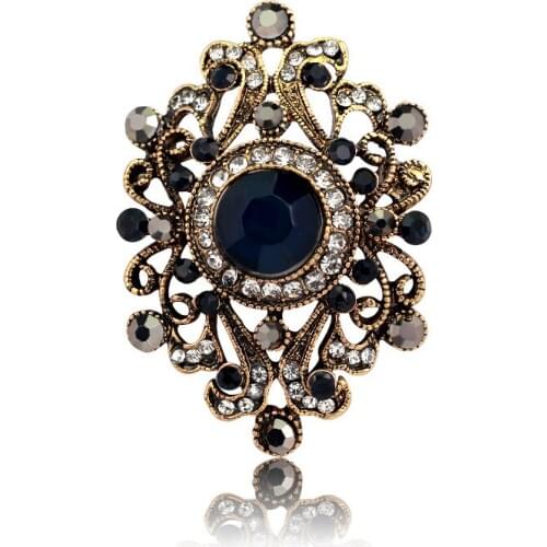 Europe and the United States sell like hot cakes retro atmosphere resin flower corsage factory accessories wholesale