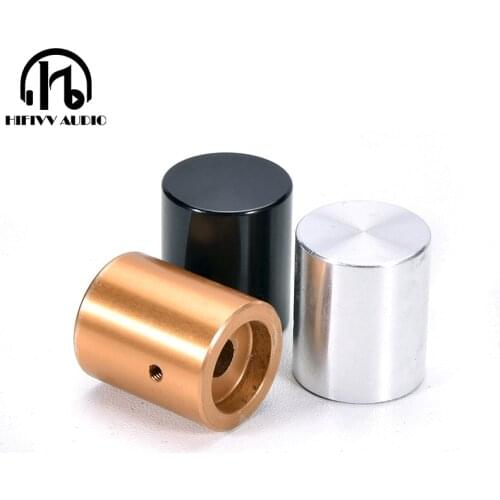 HIFI audio Aluminum Volume knob 1pcs Diameter 20mm Height 24mm amplifier Potentiometer knob