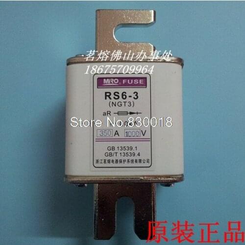 MRO Mingrong NGT3-350A Fast Fuse RS6-3 NGT3 Fast-Acting 350A Insurance Tube Melting-5PCS/LOT