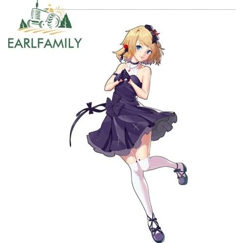 EARLFAMILY 13cm x 9.7cm for Loli Decal Scratch-proof Window Camper Anime Motorcycle Helmet Fine Snowboard Vinyl Car Stickers