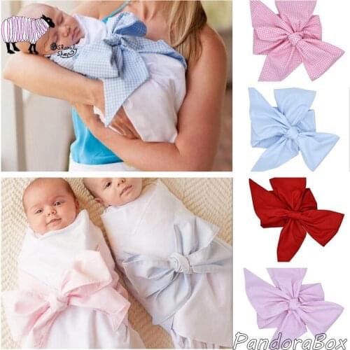 Baby Boy Girl Swaddling Sash Photo Shoot Wraps Newborn Photography Props Bows Blanket fotografia Accessories Baby Shower Gift