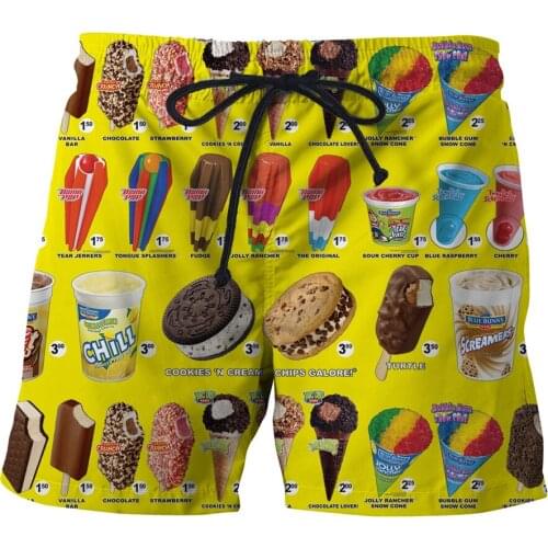 Drop Shipping 2021 Summer New Style Mens Womens Shorts Backwoods Honey Berry Print 3d Casual Cool Shorts SKK50