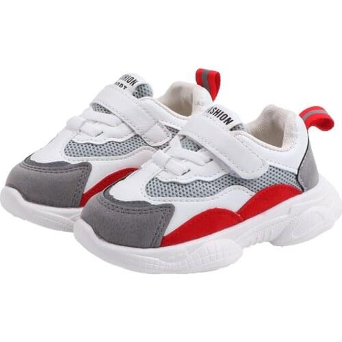 2020 New Mesh Sport Casual Shoes For Kids Toddler Fashion Shoes Child Baby Little Girls Boys Sneakers Size 1 2 3 4 5 6 Year Old